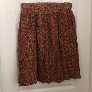 Floral skirt
